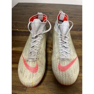 Nike Mercurial Superfly 6 EliteFG Soccer Cleats WolfGrey Crimson AH7340-060 5.5Y
